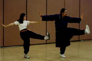 Buddha Zhen and daughter Ming